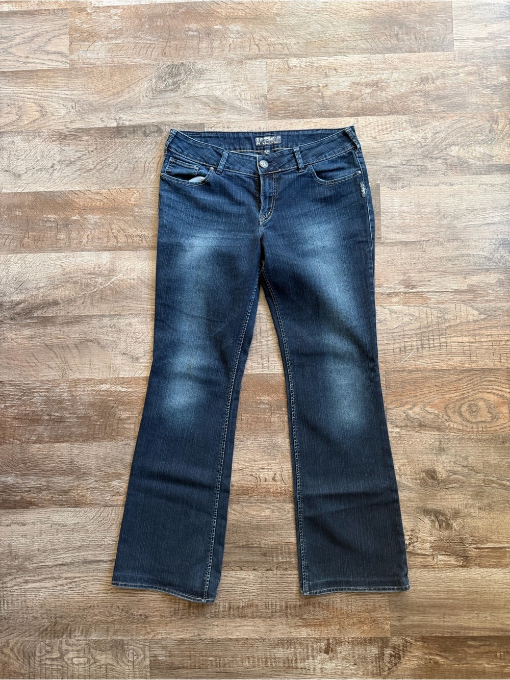 Silver Suki Super Low Rise Jeans